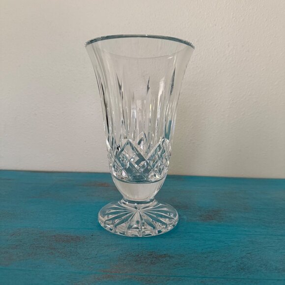 Waterford Lismore Large Crystal Vase Heavy Like New Condition - Picture 4 of 7